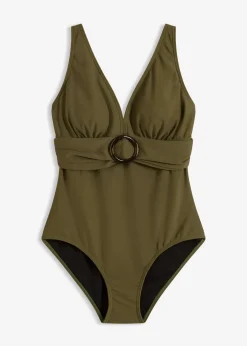 Femme bonprix Maillots De Bain Gainants|Maillots 1 Pièce|Maillot 1 pièce sculptant, maintien léger, encolure V