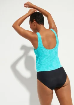 bonprix Maillot 1 pièce sculptant, maintien modéré|Femme Maillots De Bain Gainants|Maillots 1 Pièce