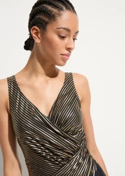 bonprix Maillot 1 pièce sculptant, maintien modéré|Femme Maillots De Bain Gainants|Maillots 1 Pièce