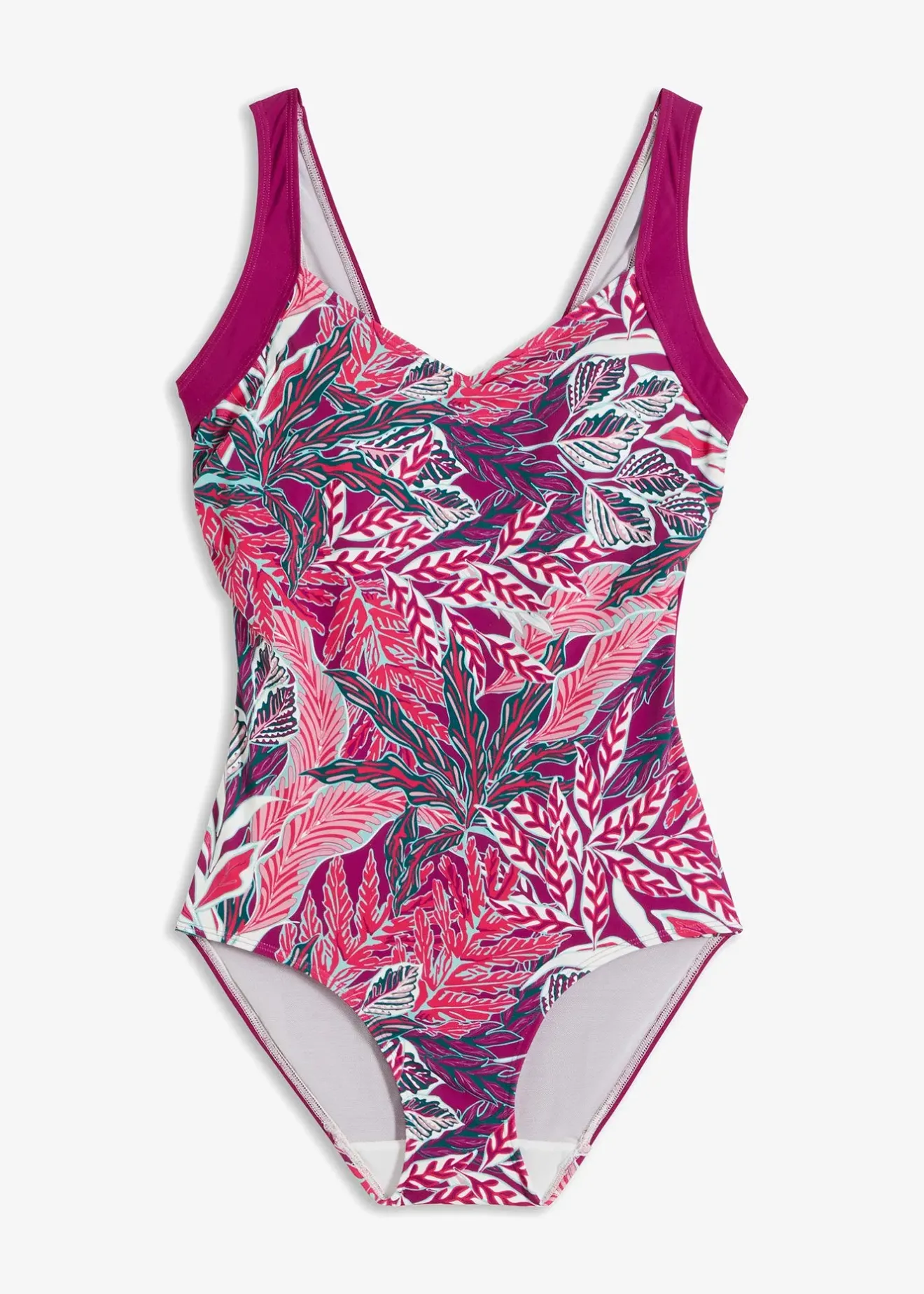 bonprix Maillot 1 pièce sculptant, maintien modéré|Femme Maillots De Bain Gainants|Maillots 1 Pièce