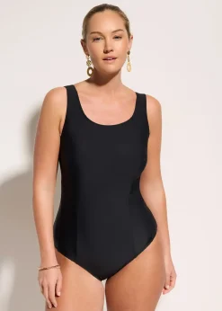 bonprix Maillot 1 pièce sculptant, maintien modéré|Femme Maillots De Bain Gainants|Maillots 1 Pièce