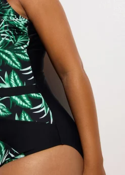 bonprix Maillot 1 pièce sculptant, maintien modéré|Femme Maillots De Bain Gainants|Maillots 1 Pièce