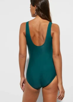 Femme bonprix Maillots De Bain Gainants|Maillots 1 Pièce|Maillot 1 pièce sculptant, maintien léger, avec plis décoratifs