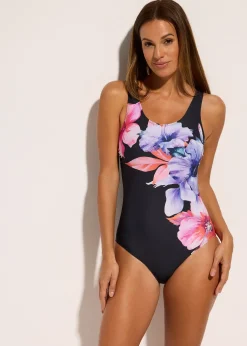 bonprix Maillot 1 pièce sculptant, maintien léger|Femme Maillots De Bain Gainants|Maillots 1 Pièce