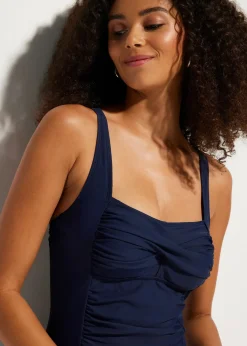 Femme bonprix Maillots De Bain Gainants|Maillots 1 Pièce|Maillot 1 pièce sculptant style croisé, maintien modéré