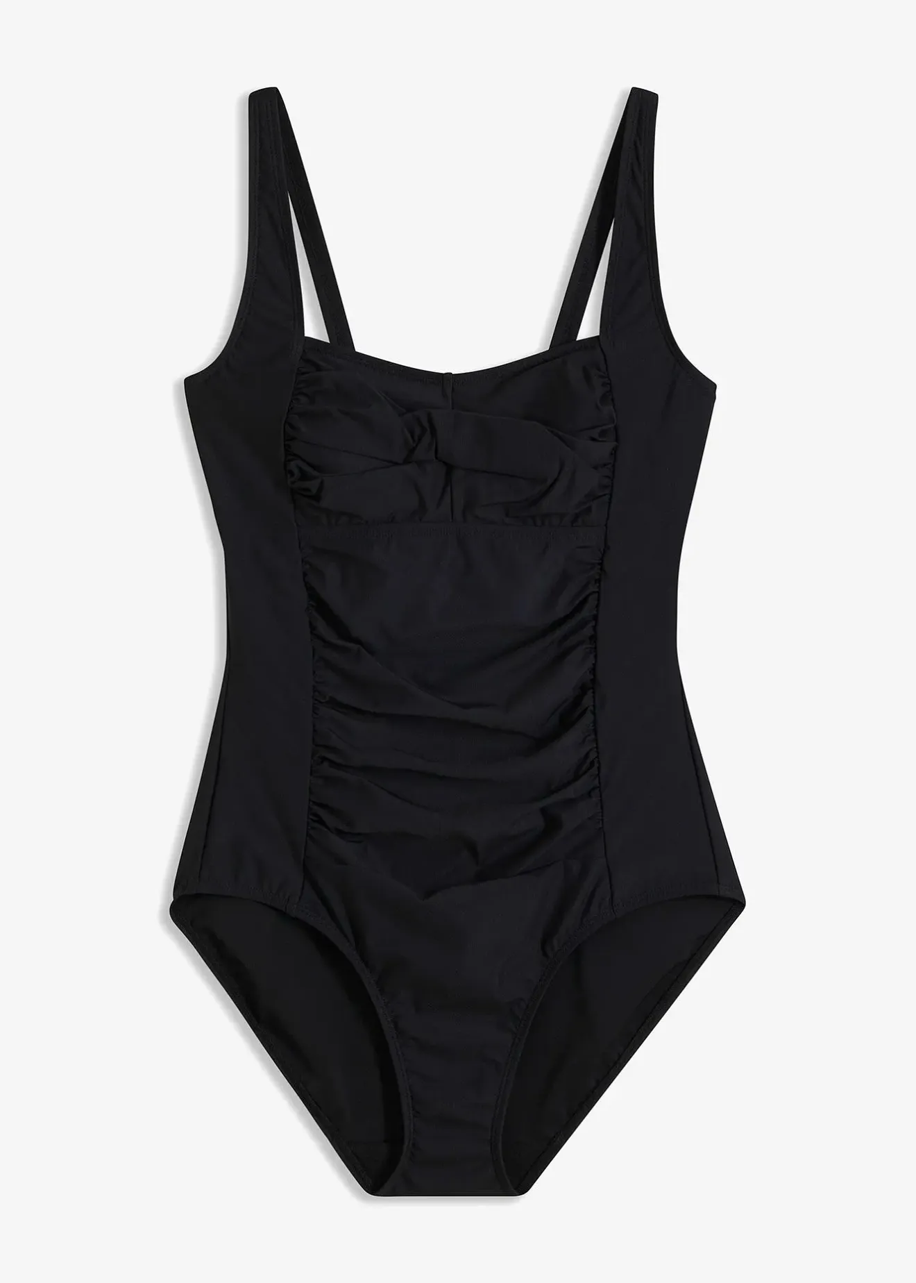 bonprix Maillot 1 pièce sculptant style croisé, maintien modéré|Femme Maillots De Bain Gainants|Maillots 1 Pièce