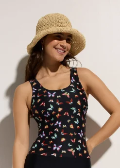 Femme bonprix Maillots 1 Pièce|Maillot 1 pièce shorty