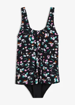 bonprix Maillot 1 pièce, style tankini|Femme Maillots 1 Pièce