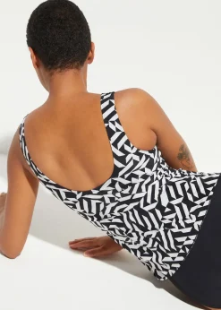 bonprix Maillot 1 pièce, style tankini|Femme Maillots 1 Pièce