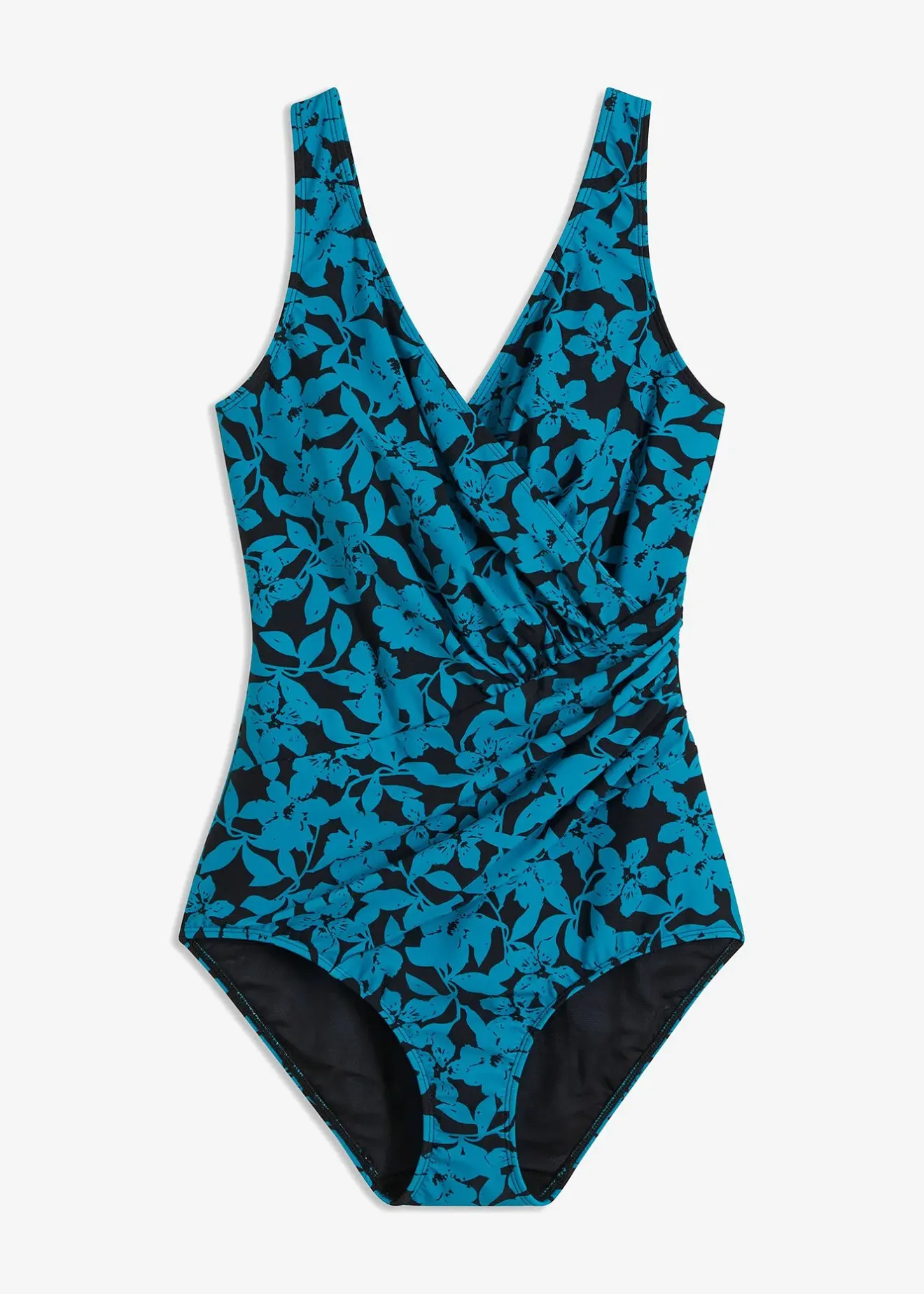 bonprix Maillot 1 pièce sculptant style croisé, maintien modéré|Femme Maillots De Bain Gainants|Maillots 1 Pièce