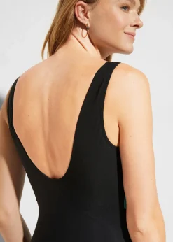 Femme bonprix Maillots De Bain Sport|Maillots De Bain Gainants|Maillot sculptant à empiècement, maintien modéré