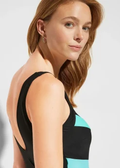 Femme bonprix Maillots De Bain Sport|Maillots De Bain Gainants|Maillot sculptant à empiècement, maintien modéré