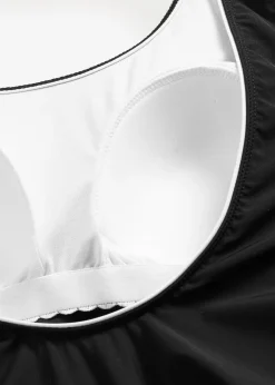 Femme bonprix Maillots De Bain Gainants|Maillots 1 Pièce|Maillot sculptant avec coutures décoratives, maintien léger