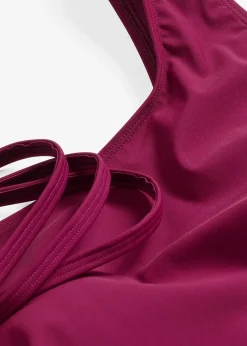 bonprix Maillot sculptant une épaule, maintien léger|Femme Maillots De Bain Gainants|Maillots 1 Pièce