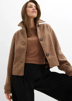 bonprix Manteau court|Femme Vestes & Manteaux