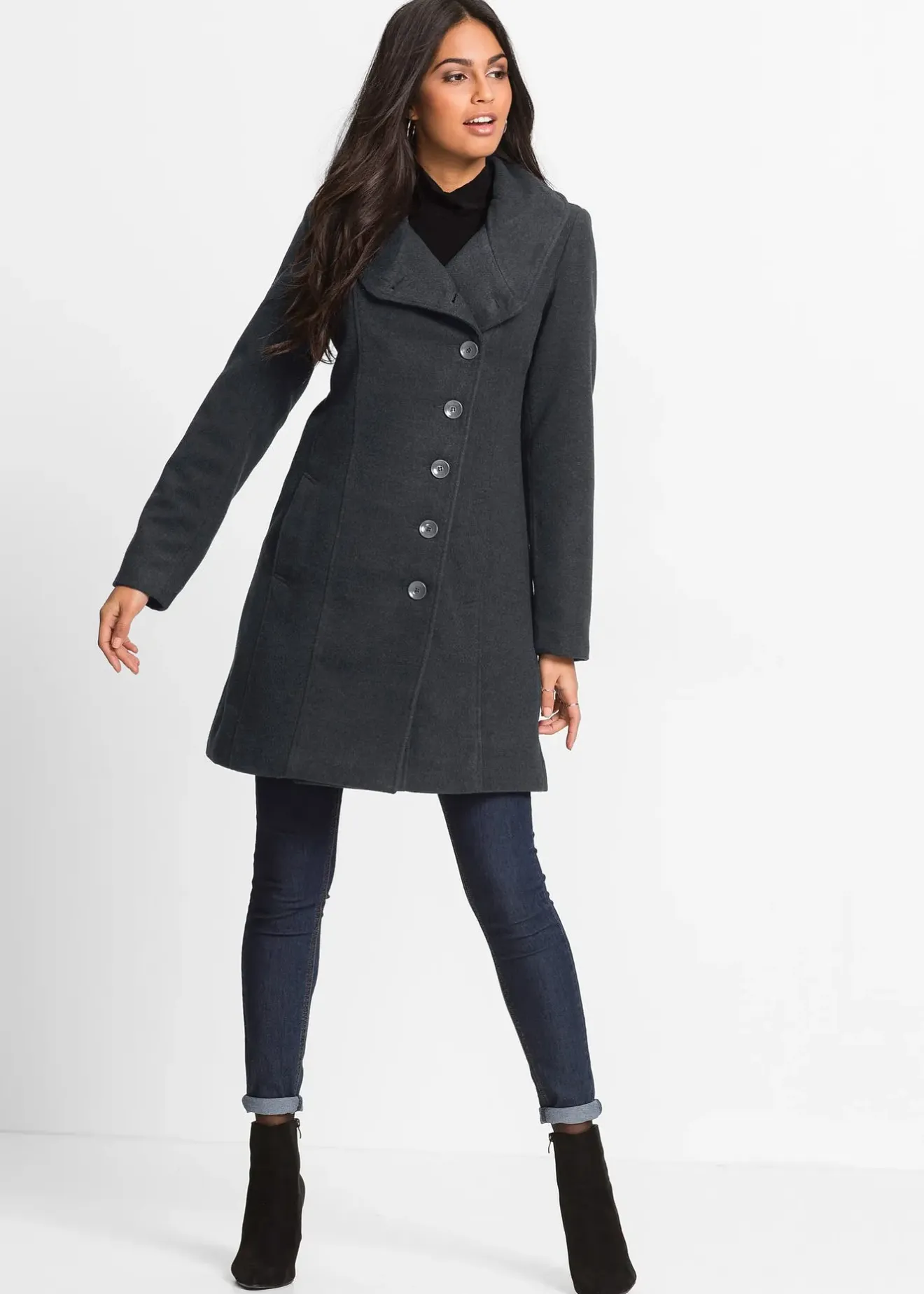 Femme bonprix Tailles Petite|Vestes & Manteaux|Manteau court