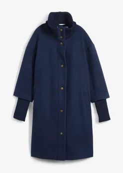 Femme bonprix Vestes & Manteaux|Manteau court aspect laine