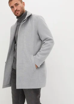 Homme bonprix Vestes|Manteau court aspect laine