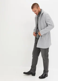 Homme bonprix Vestes|Manteau court aspect laine