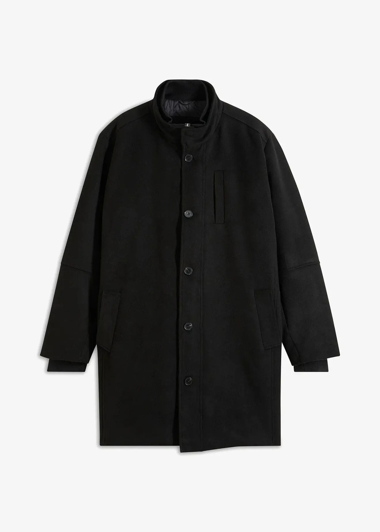 bonprix Manteau court avec empiècement coupe-vent|Homme Vestes