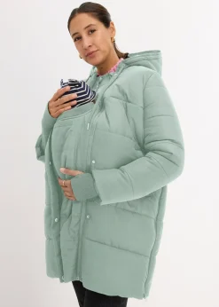 bonprix Manteau de grossesse 3-en-1 avec empiècement de portage|Femme Femme Enceinte