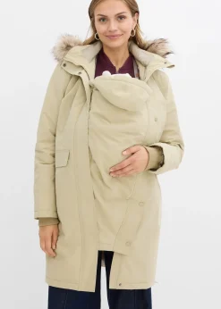 bonprix Manteau de grossesse 3-en-1 coupe-vent et imperméable avec fonction portage|Femme Femme Enceinte