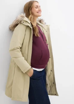 bonprix Manteau de grossesse 3-en-1 coupe-vent et imperméable avec fonction portage|Femme Femme Enceinte