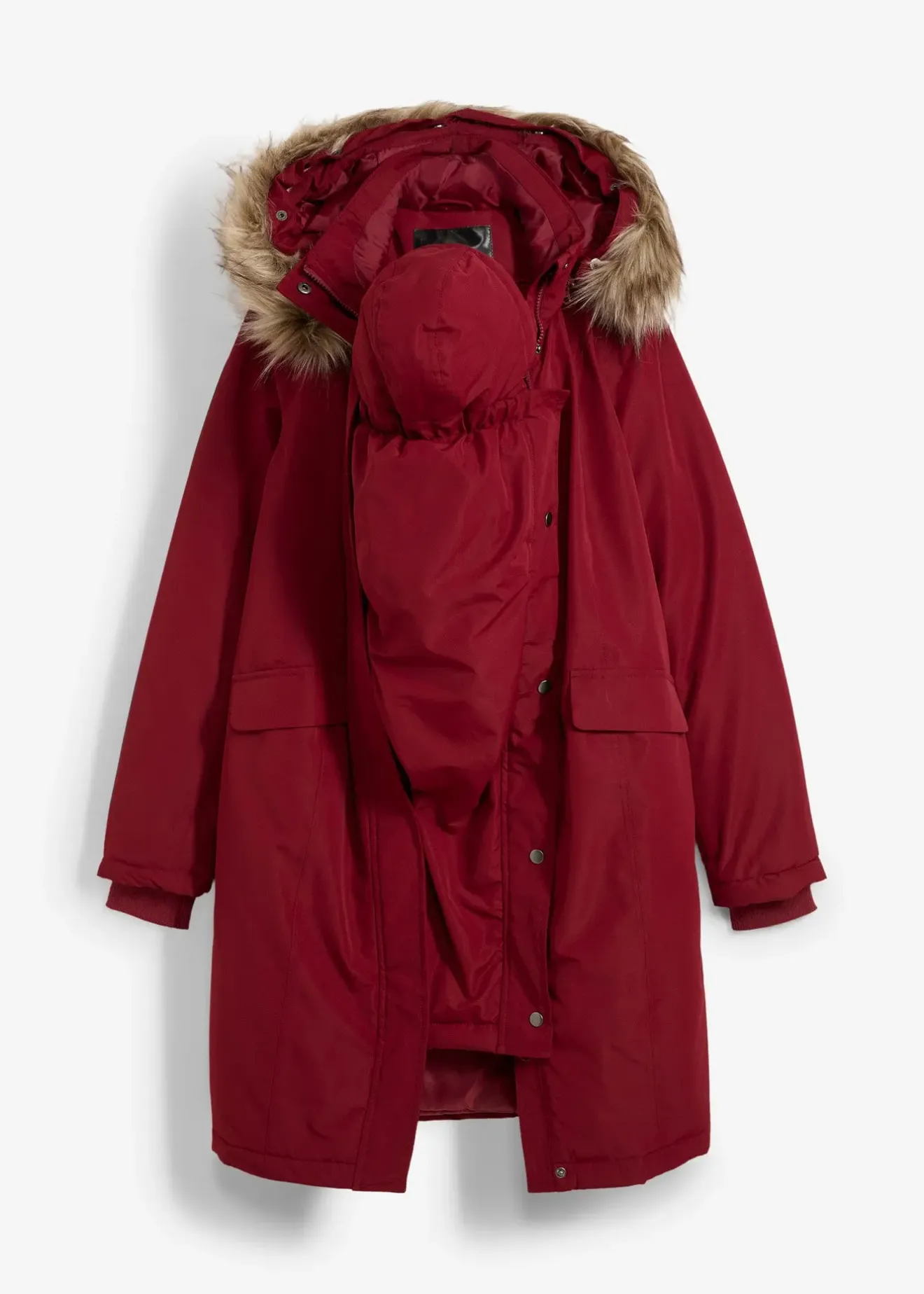 Femme bonprix Femme Enceinte|Manteau de grossesse 3-en-1 coupe-vent et imperméable avec fonction portage