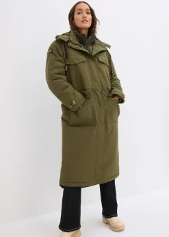 bonprix Manteau d’hiver, style 2-en-1|Femme Vestes & Manteaux