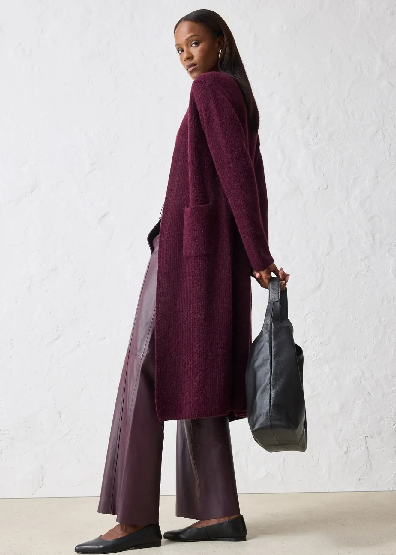 Femme bonprix Maille|Premium|Manteau en maille