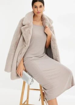 Femme bonprix Vestes & Manteaux|Manteau en peluche