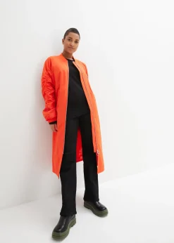 Femme bonprix Vestes & Manteaux|Manteau léger avec col en bord-côtes