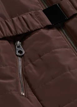 bonprix Manteau matelassé avec ceinture|Femme Vestes & Manteaux