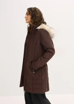 bonprix Manteau matelassé avec ceinture|Femme Vestes & Manteaux