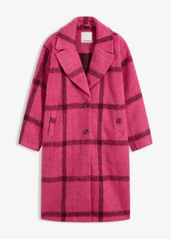 bonprix Manteau oversize, aspect laine|Femme Vestes & Manteaux