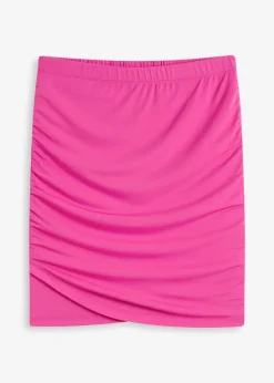 bonprix Mini-jupe à fronces|Femme Jupes