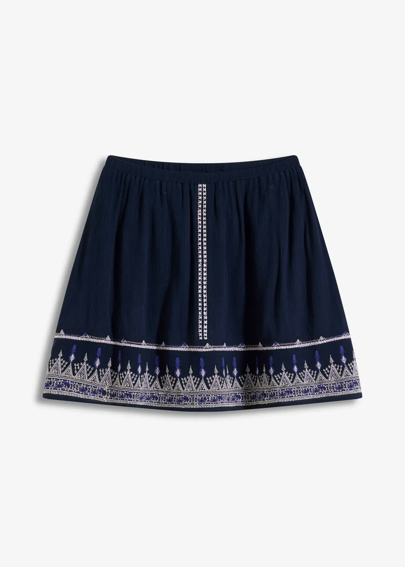 Femme bonprix Jupes|Mini-jupe avec broderie