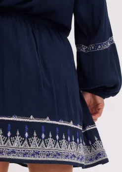 Femme bonprix Jupes|Mini-jupe avec broderie