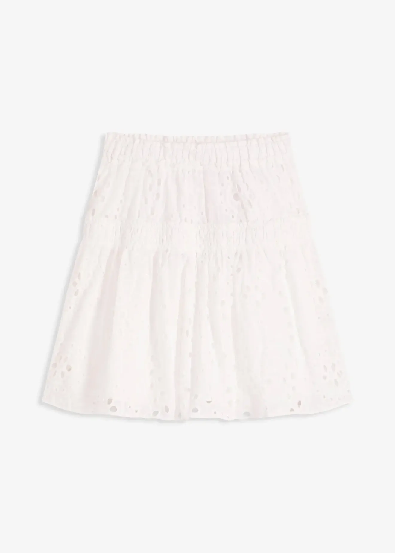 bonprix Mini-jupe en broderie anglaise|Femme Jupes