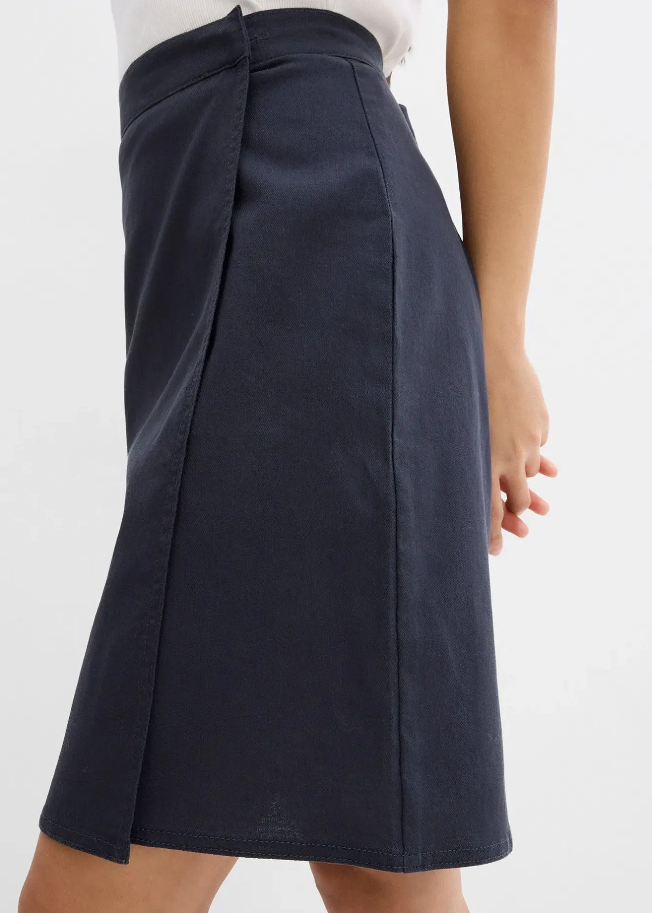 Femme bonprix Jupes|Mini-jupe en twill