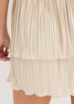 Femme bonprix Jupes|Mini-jupe plissée