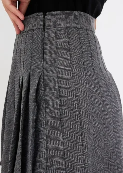 bonprix Mini-jupe plissée|Femme Jupes