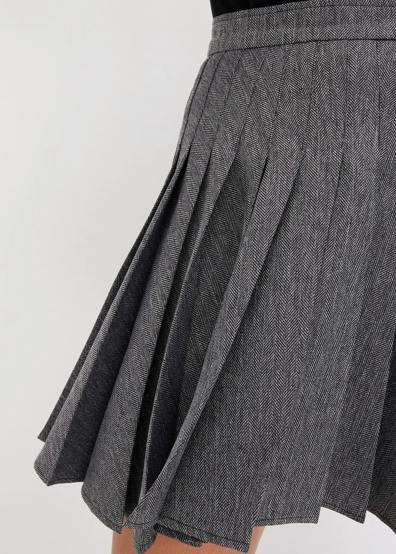 bonprix Mini-jupe plissée|Femme Jupes