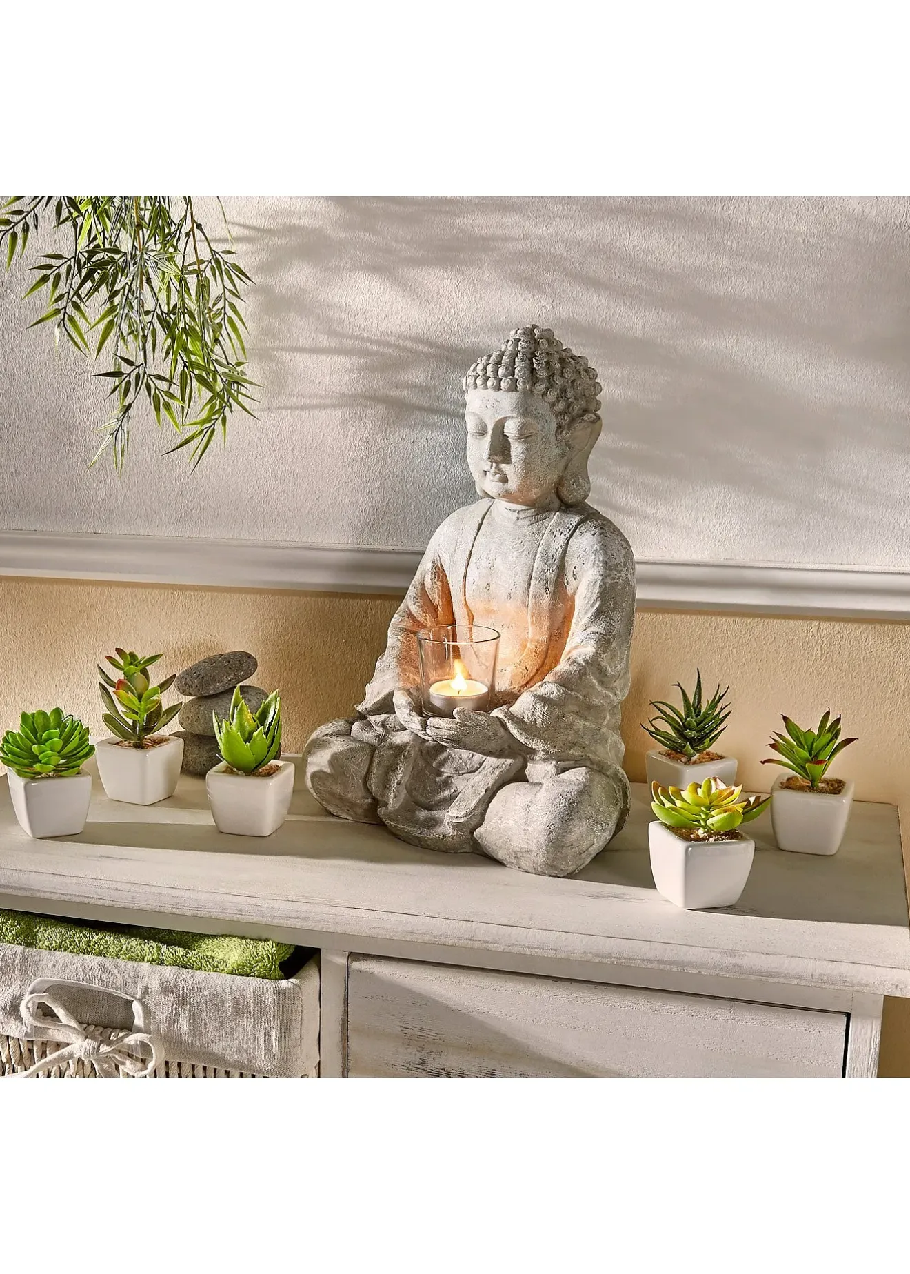 bonprix Jardin & Balcon·Déco De Jardin & Éclairage|Accessoires Déco|Mini-succulentes artificielles (Ens. 6 pces.)