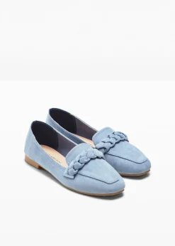 bonprix Mocassins à détail tressé|Femme Loafers|Slippers & Mocassins
