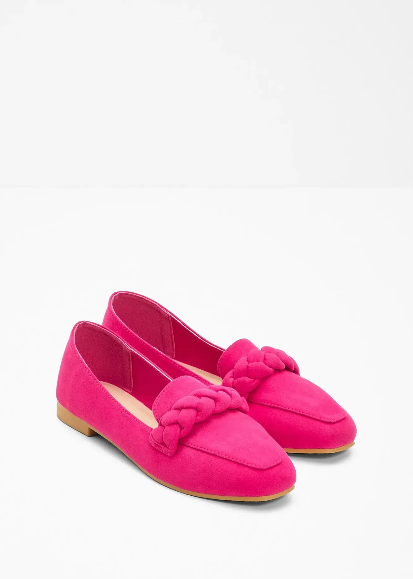 Femme bonprix Loafers|Slippers & Mocassins|Mocassins à détail tressé