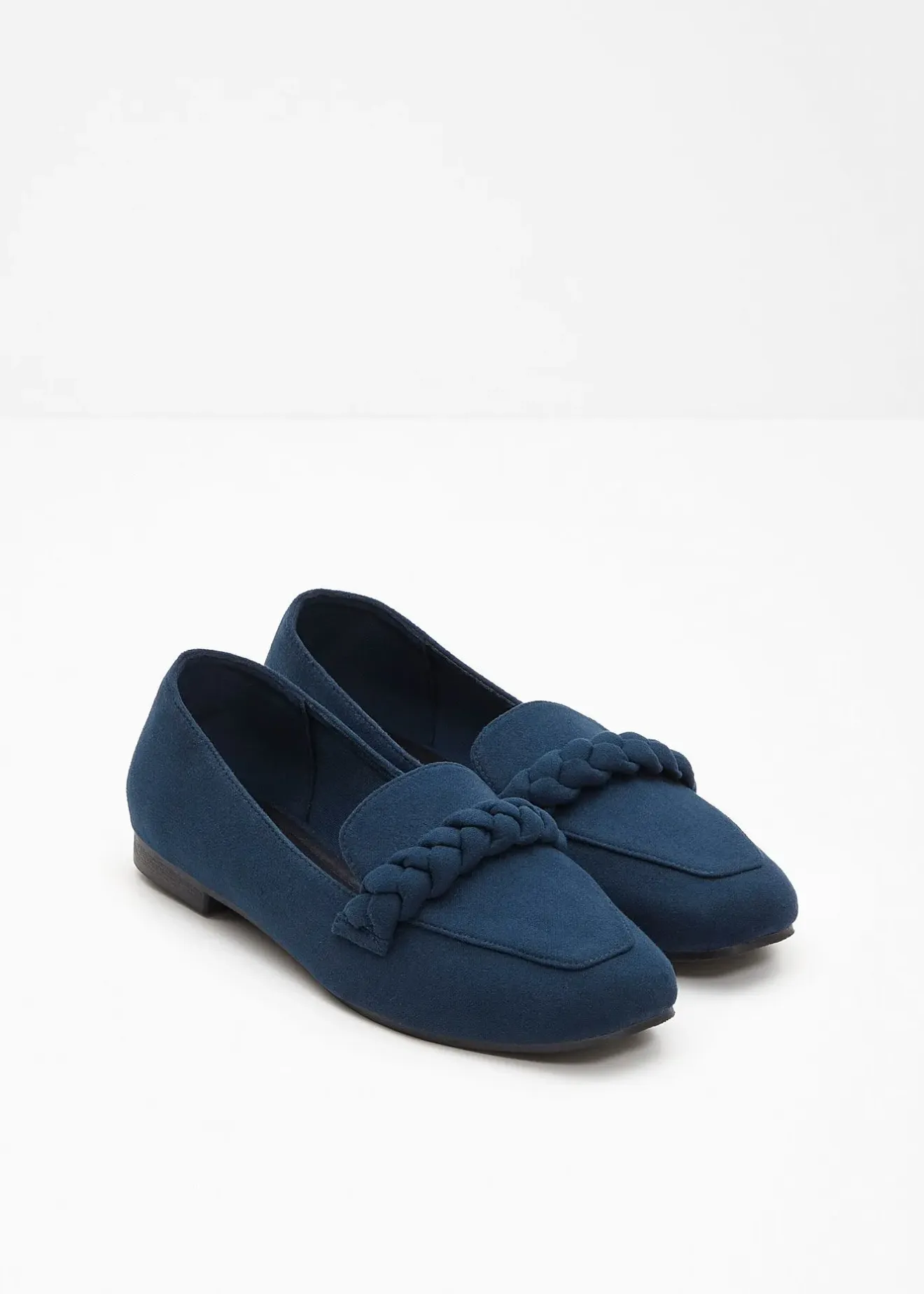 bonprix Mocassins à détail tressé|Femme Loafers|Slippers & Mocassins