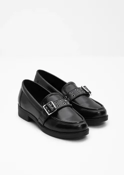 bonprix Mocassins à œillets|Femme Loafers|Slippers & Mocassins