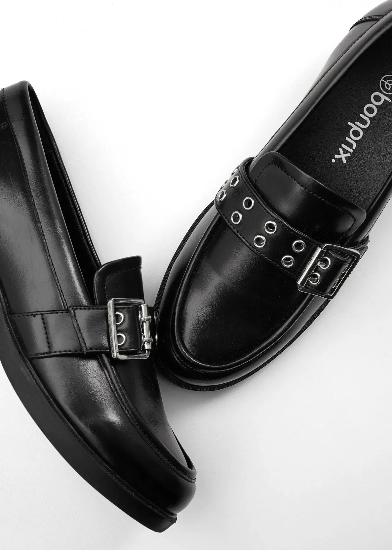 bonprix Mocassins à œillets|Femme Loafers|Slippers & Mocassins