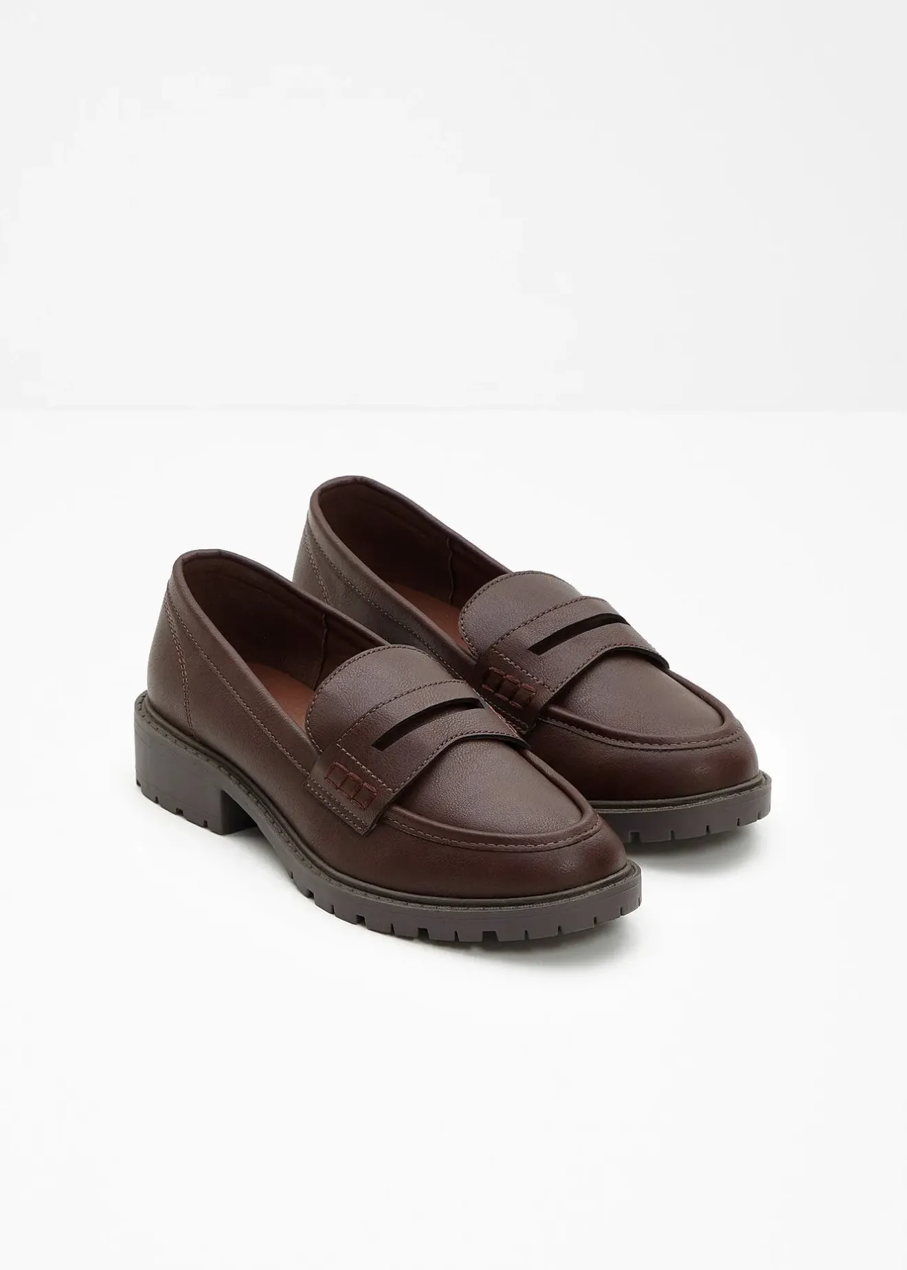 Femme bonprix Loafers|Slippers & Mocassins|Mocassins à semelle crantée